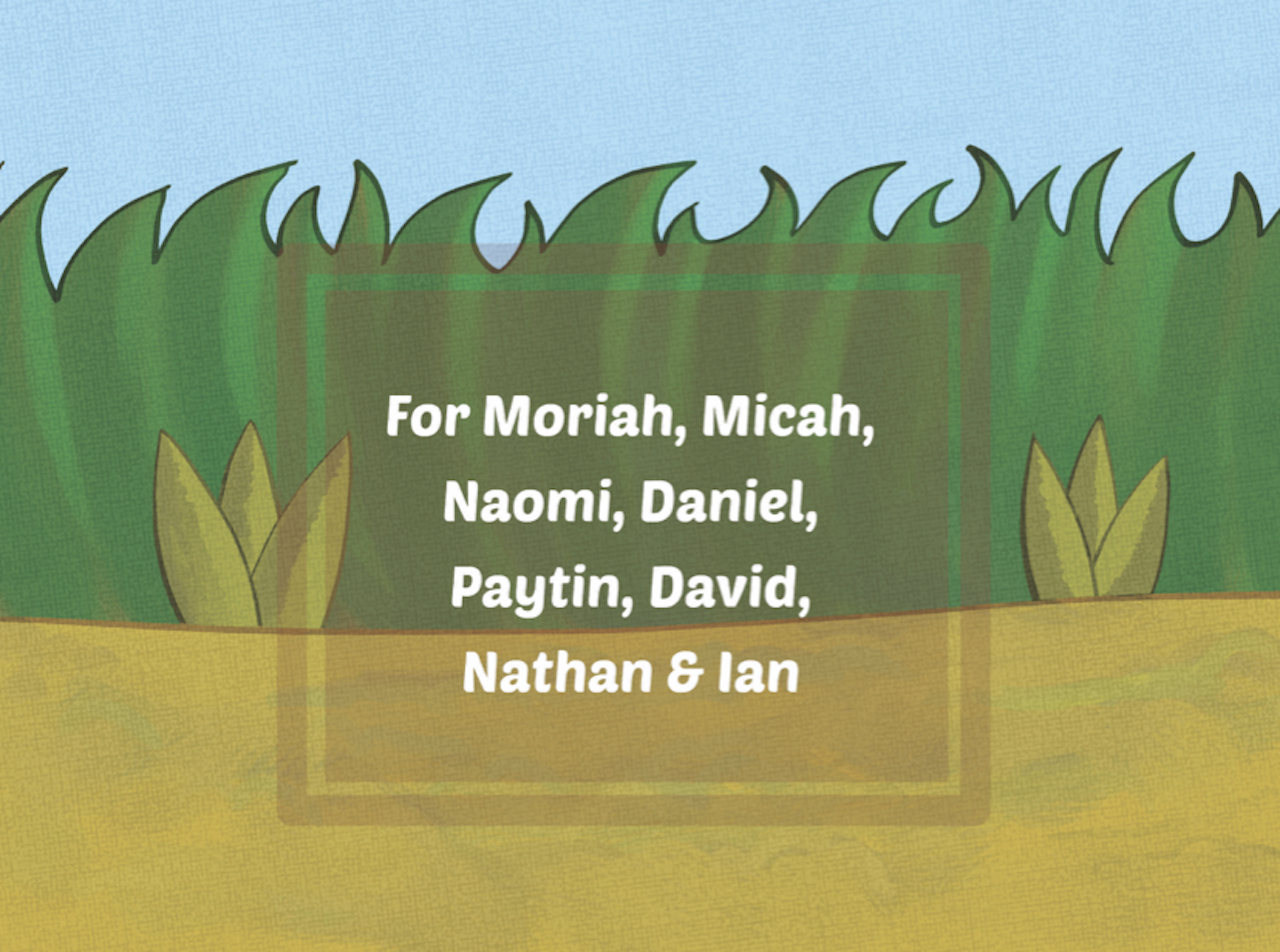 Names of book dedication